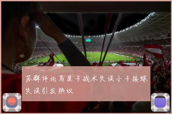 苏群评论乌度卡战术失误小卡接球失误引发热议